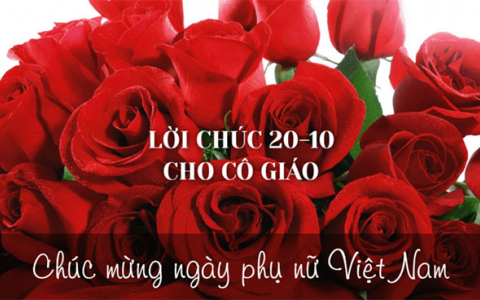 Lời chúc ngày Phụ nữ Việt Nam 20/10 ý nghĩa nhất