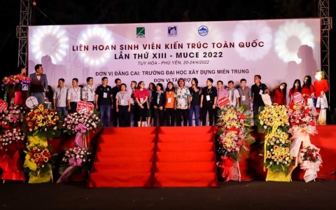 Sinh viên Kiến trúc HUBT thắng lớn tại Liên hoan Sinh viên Kiến trúc toàn quốc lần thứ XIII năm 2022