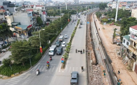 Hà Nội đẩy nhanh tiến độ mở rộng đường Âu Cơ - Nghi Tàm