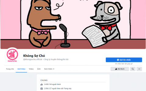 Điều gì làm nên fanpage hơn 2.4 triệu lượt like “Không Sợ Chó”