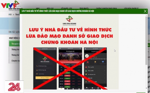 Cảnh báo thủ đoạn giả mạo website công ty chứng khoán nhằm chiếm đoạt tài sản