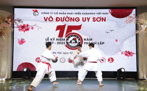 Võ đường Uy Sơn - Karatedo 15 năm thành lập