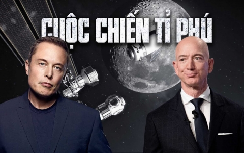 Cuộc chiến tỷ phú: Elon Musk thắng Jeff Bezos giành hợp đồng tỷ đô với NASA