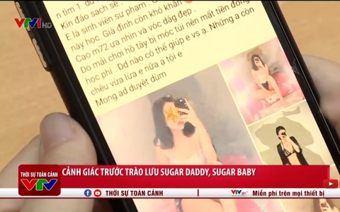 Cảnh giác trước trào lưu sugar daddy, sugar baby