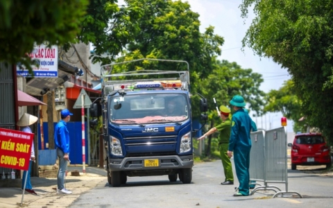 Hà Nội: Lập chốt phòng dịch Covid-19  tại các ngả đường giáp ranh Bắc Ninh, Bắc Giang