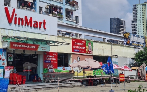 Đóng cửa 37 siêu thị, cửa hàng Vinmart, Vinmart+ do có liên quan dịch tễ các F0