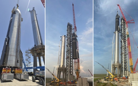 Cận cảnh tàu vũ trụ Starship của SpaceX, tên lửa cao nhất thế giới trước ngày phóng lên quỹ đạo