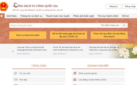 Hà Nội hướng dẫn xử lý hồ sơ hỗ trợ người gặp khó khăn trên Cổng Dịch vụ công Quốc gia