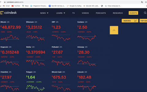 Giá Bitcoin hôm nay (ngày 22/8): Bitcoin giảm nhẹ