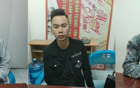 Bắt quả tang nhóm thanh niên tổ chức sử dụng ma túy tại phòng trọ
