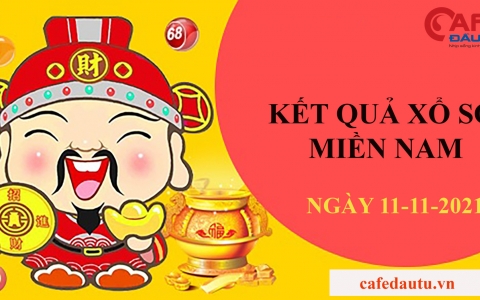 XSMN ngày 11/11: Kết quả xổ số miền Nam hôm nay thứ Năm