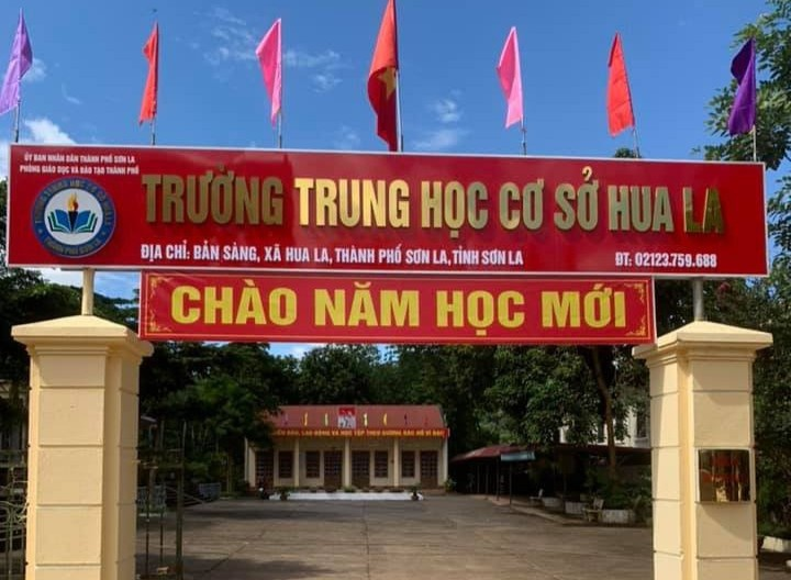 Tạm đình chỉ nữ giáo viên vật lý để lộ hình ảnh ‘nóng’ trong buổi tập huấn trực tiếp (Ảnh: Trường THCS Hua La)