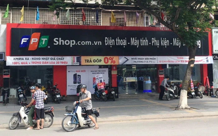 Cửa hàng FPT Shop ở số 8 Láng Hạ