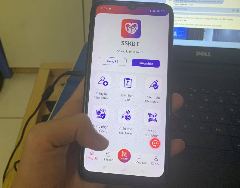 Ứng dụng Sổ sức khỏe điện tử là app được nhiều người dân sử dụng để cập nhật các thông tin về tiêm vắc-xin