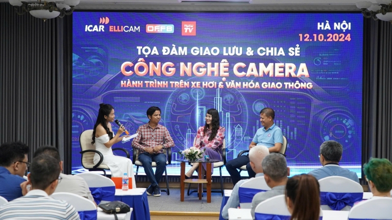 Tọa đàm “Công nghệ camera hành trình trên xe hơi và Văn hoá giao thông” trong khuôn khổ lễ ra mắt Ellicam