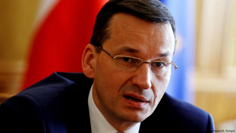 Thủ tướng Ba Lan Mateusz Morawiecki. Ảnh: Reuters