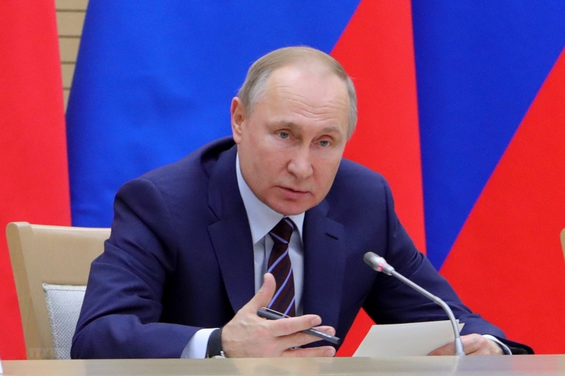 Tổng thống Nga Vladimir Putin 
