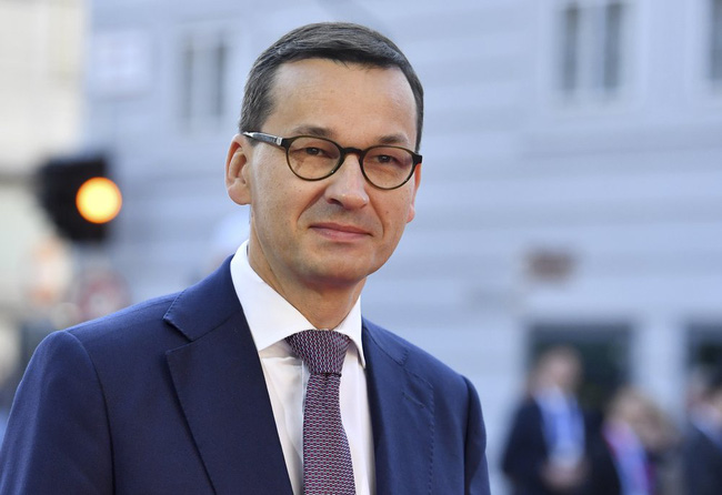 Thủ tướng Ba Lan Mateusz Morawiecki. (Ảnh: AP)