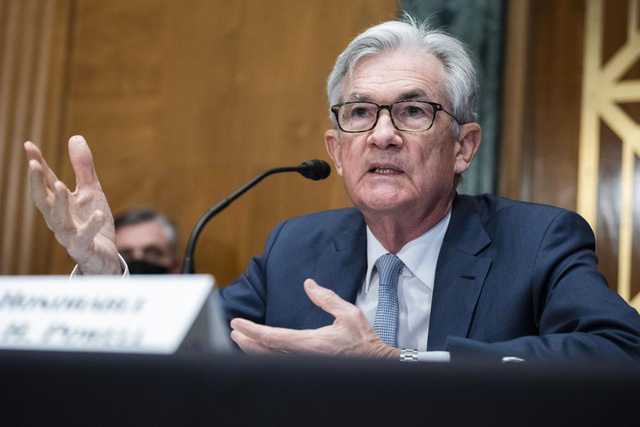 Chủ tịch Cục Dự trữ Liên bang Mỹ (FED) Jerome Powell. (Ảnh: AP)