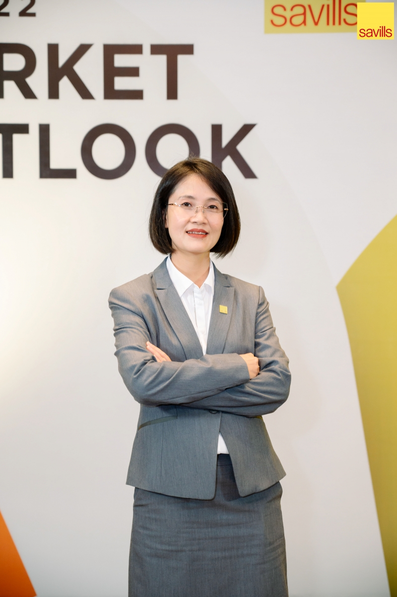 Bà Đỗ Thu Hằng, Giám đốc Cấp cao Bộ phận Nghiên cứu và Tư vấn, Savills Hà Nội