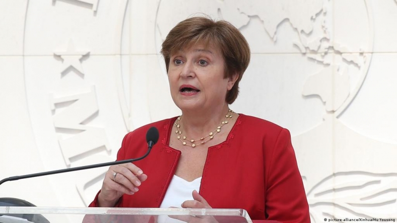 Giám đốc điều hành Quỹ Tiền tệ Quốc tế (IMF) Kristalina Georgieva 