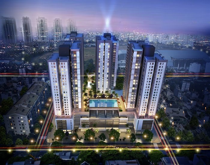 Khu phức hợp Xi Grand Court. Ảnh: http://thmland.vn/