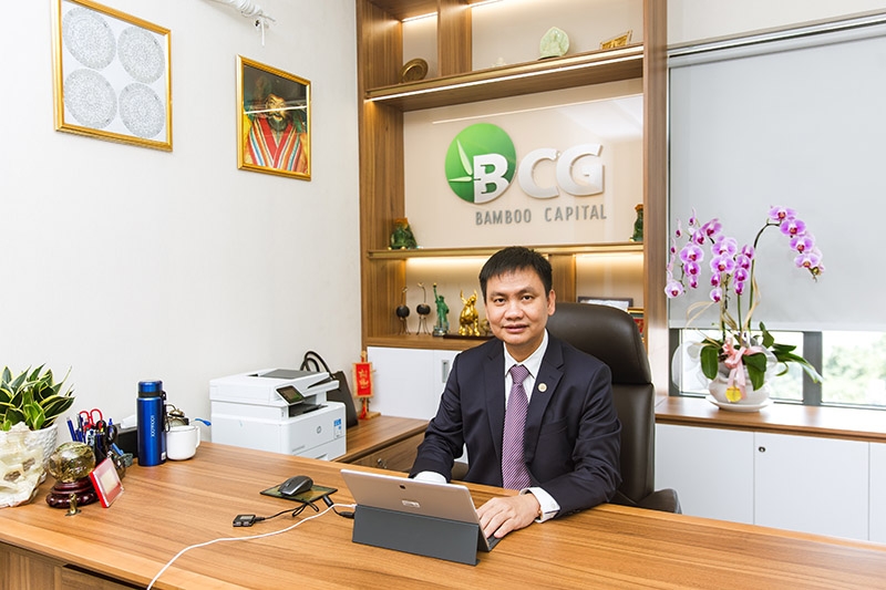 Doanh nhân Nguyễn Hồ Nam, Chủ tịch Bamboo Capital (BCG). Ảnh: Báo Đầu tư