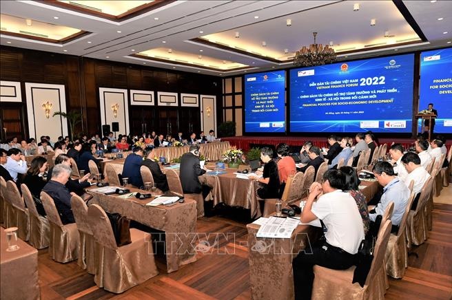 Toàn cảnh Diễn đàn Tài chính Việt Nam 2022