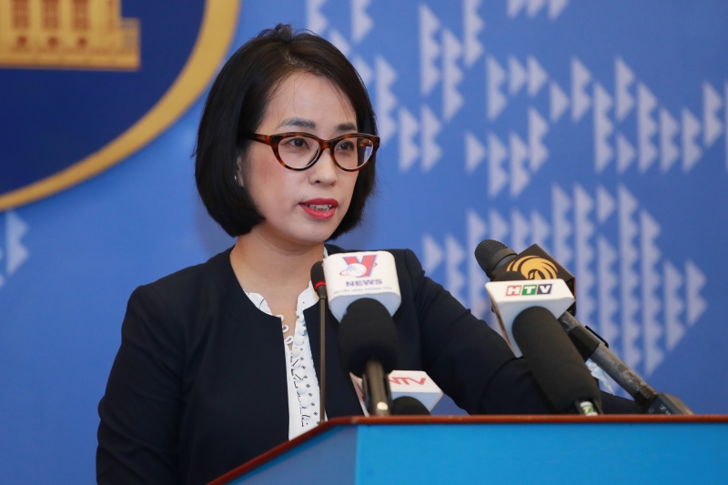 Phó Phát ngôn Bộ Ngoại giao Việt Nam Phạm Thu Hằng