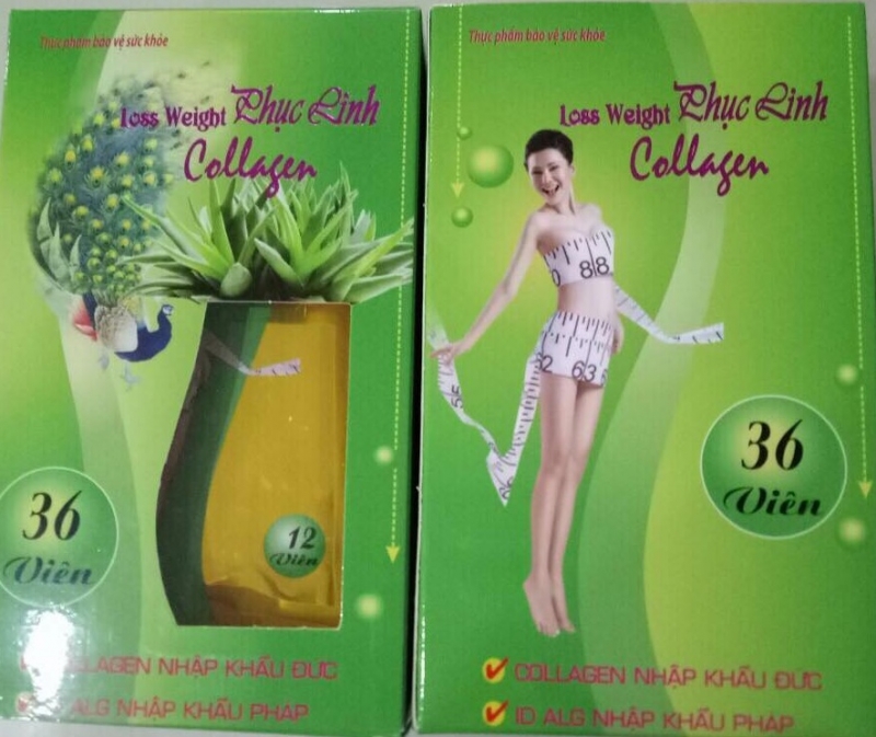 Sản phẩm Phục Linh Collagen bị phát hiện có chứa chất cấm gây bệnh tim, tự tử