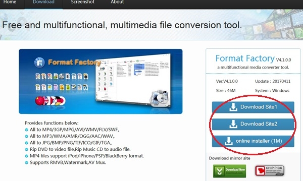 Tải, download Format Factory - Phần mềm chuyển đổi video, âm thanh miễn phí