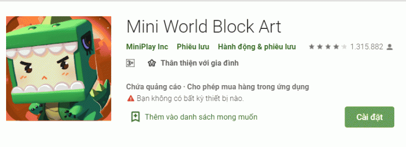 Tải, download Mini Word - Game vùng đất ma thuật bản mới nhất