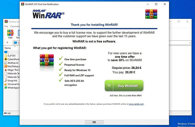 Tải, download Winrar - Ứng dụng nén tệp tin phiên bản mới nhất