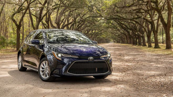 Top xe ô tô tốt nhất 2021 - Mẫu Toyota Corolla