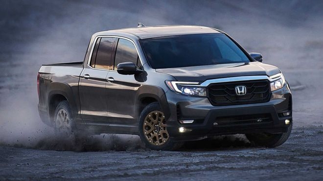 Top xe ô tô tốt nhất 2021 - Mẫu Honda Ridgeline