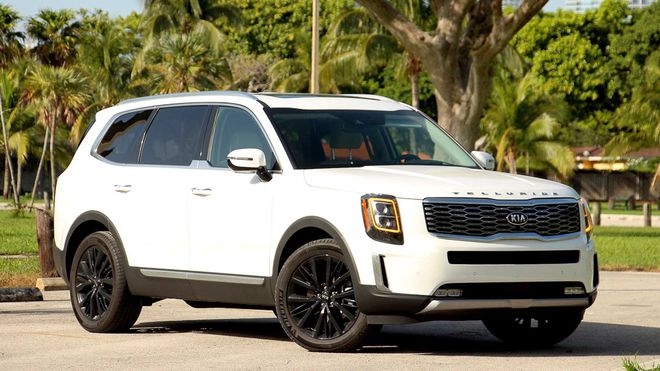 Top xe ô tô tốt nhất 2021 - Mẫu Kia Telluride