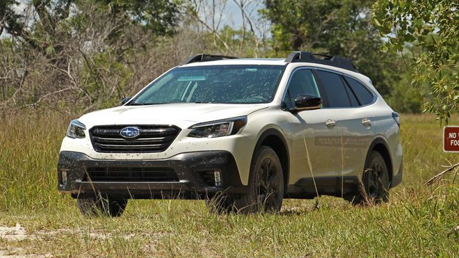 Top xe ô tô tốt nhất 2021 - Mẫu Subaru Outback