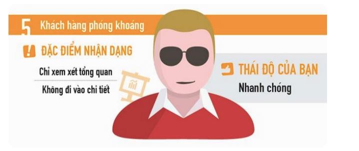 Khách hàng chỉ nói vào trọng tâm vấn đề (Ảnh: Internet)