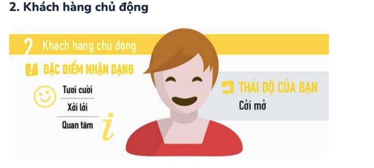 Khách hàng chủ động (Ảnh: Internet)