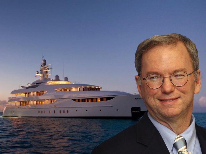 Eric Schmidt Sở hữu du thuyền dài 60m