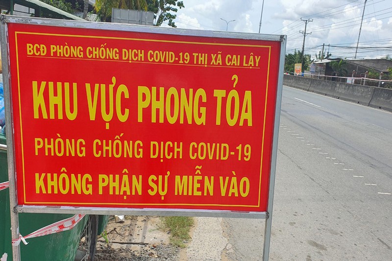 Tiền Giang giãn cách toàn tỉnh theo Chỉ thị 15