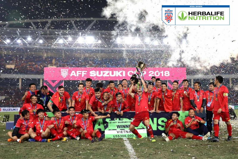 Herbalife Việt Nam là nhà tài trợ đồng hành của AFF Suzuki Cup 2020