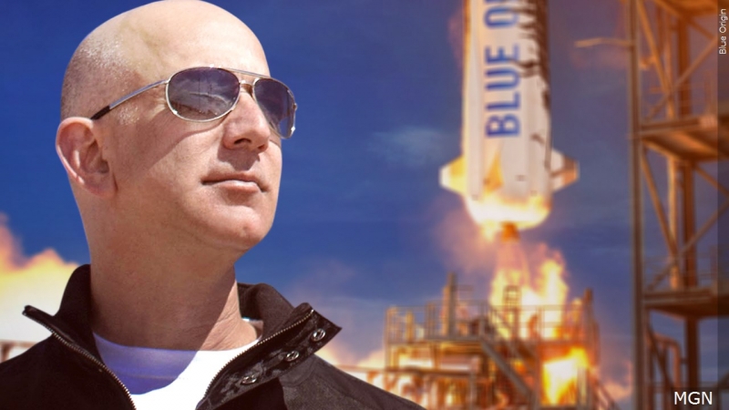 Blue Origin, được Bezos sáng lập năm 2000, đã thực hiện hàng chục cuộc thử nghiệm bay không người lái tại cơ sở của công ty nằm ở ngoại ô Texas