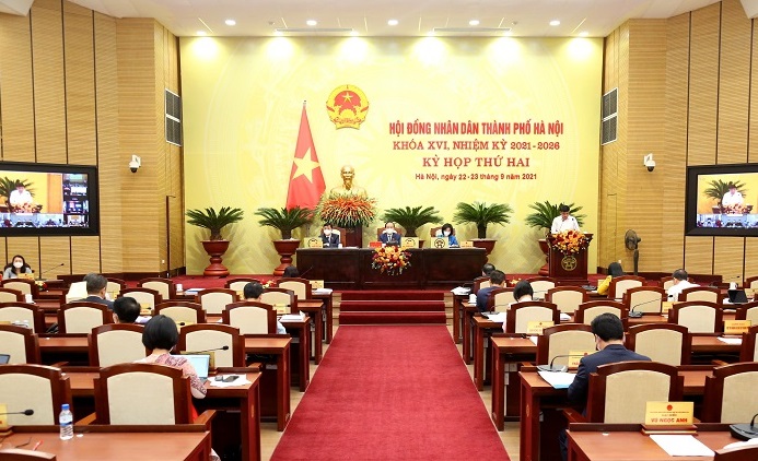 Quang cảnh phiên họp