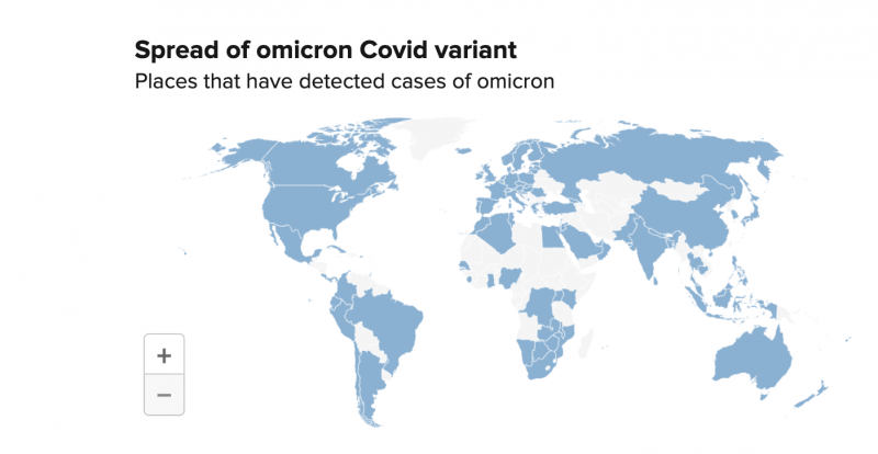 Sự lây lan của biến thể Omicron