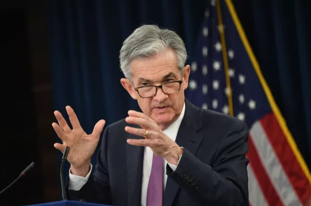 Chủ tịch FED Jerome Powell. (Ảnh: Bloomberg)