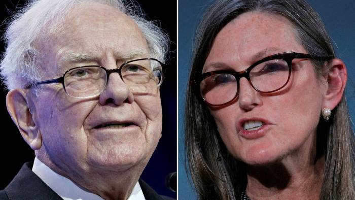 Quỹ ETF Berkshire Hathaway của Warren Buffett và Quỹ đầu tư Ark Invest của Cathie Wood thường được coi là những ví dụ điển hình cho hai phong cách đầu tư rất khác nhau